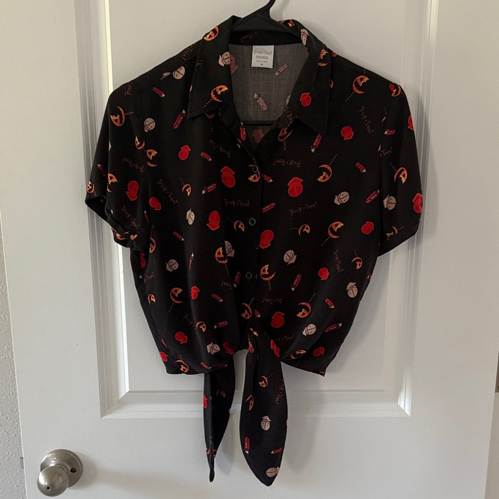 Trick r Treat Movie Sam Collared Shirt